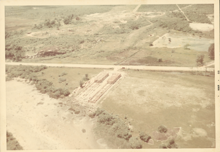 Terreno onde seria construído o campus de Goiabeiras Foto antiga do terreno onde seria construído o campus de Goiabeiras da Ufes