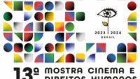 Logomarca da 13ª Mostra Cinema e Direitos Humanos no Espírito Santo