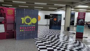 Exposição "Centenário do Eclipse de Sobral", na Biblioteca Central da Ufes