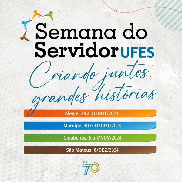 Cartaz de divulgação do evento