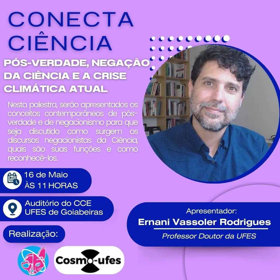 Cartaz de divulgação do evento