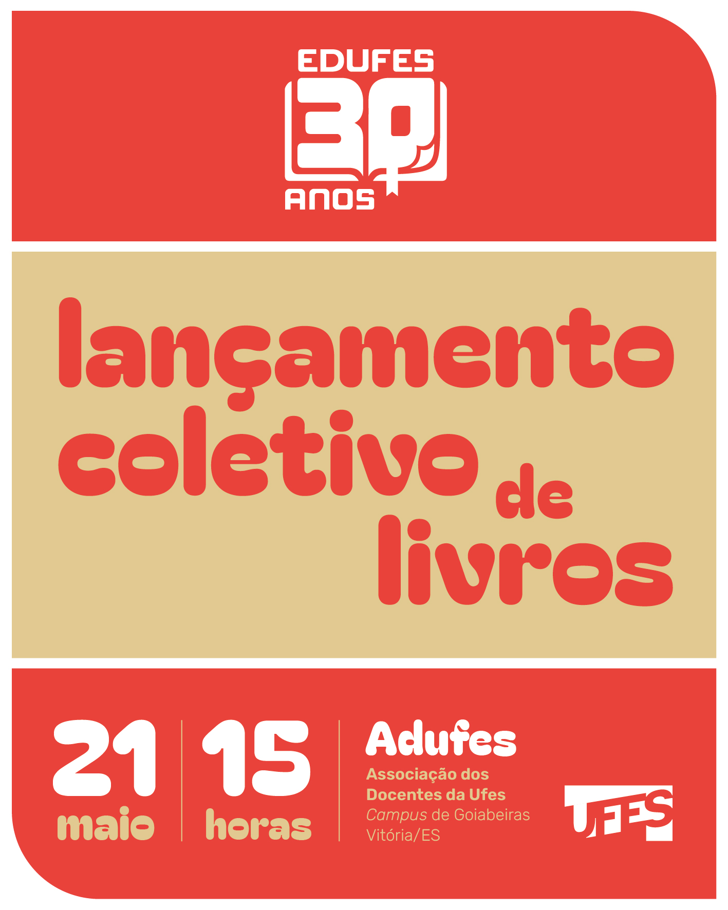 Cartaz de divulgação do evento