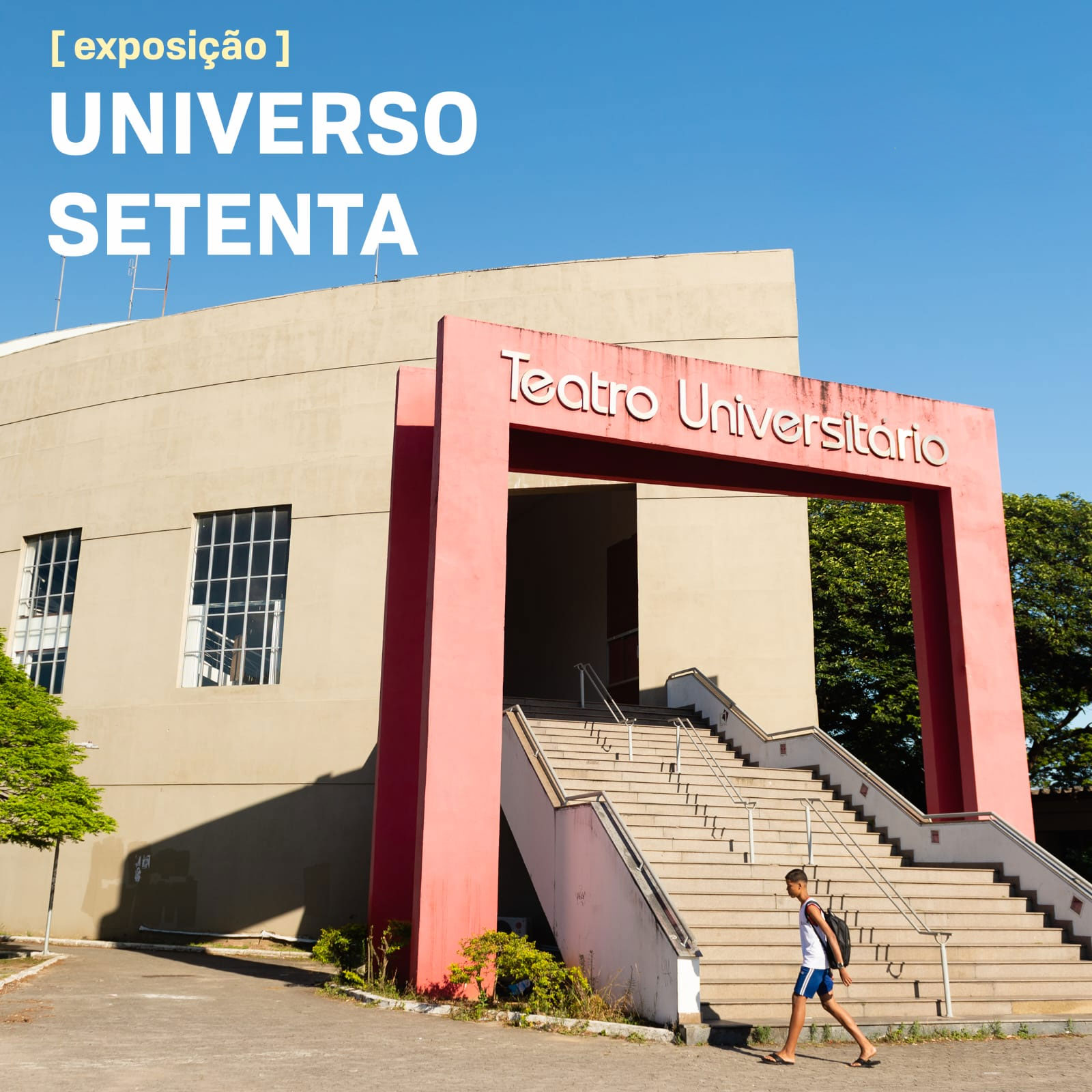 Cartaz de divulgação da exposição