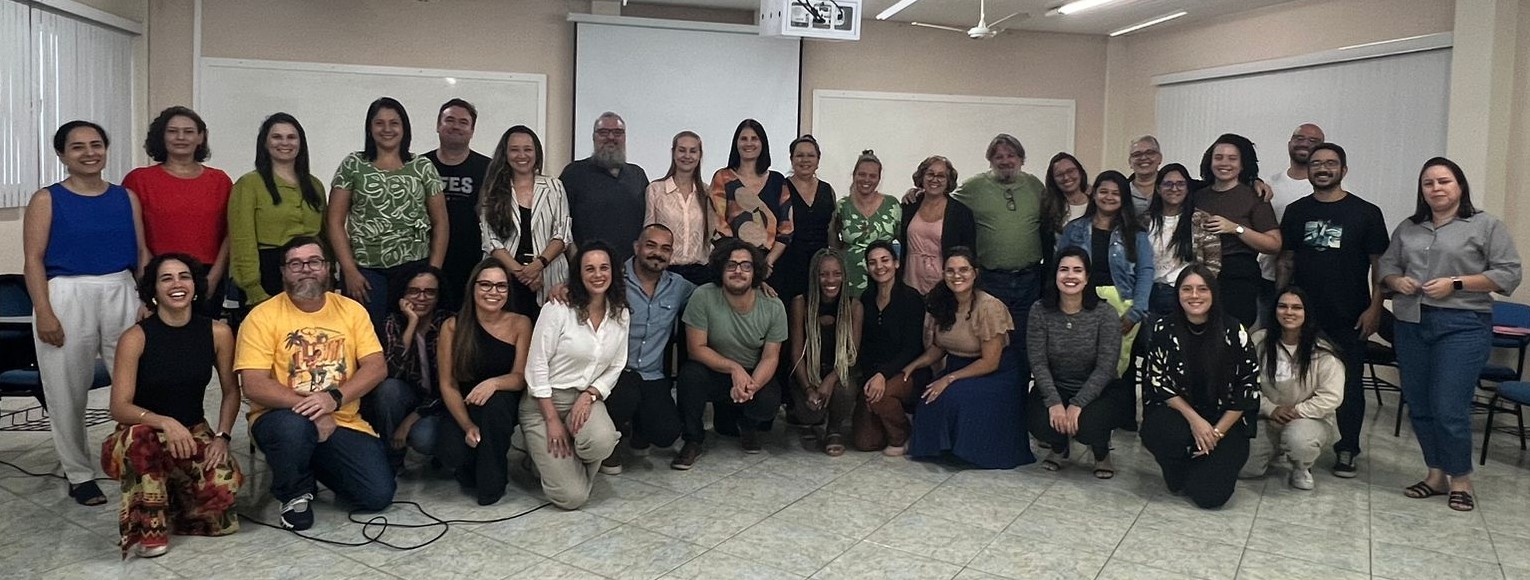 Participantes da ações de formação realizadas no campus de Alegre Foto dos participantes da ações de formação realizadas no campus de Alegre