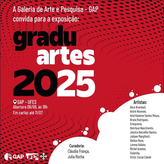 Cartaz de divulgação da exposição