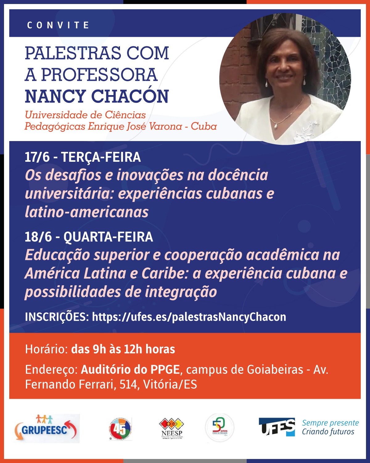 Cartaz de divulgação do evento