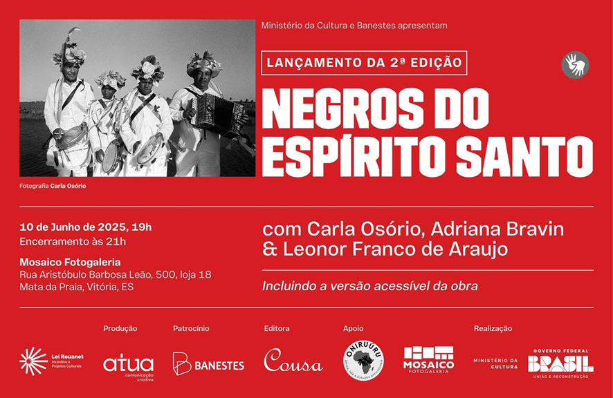 Cartaz de divulgação do lançamento