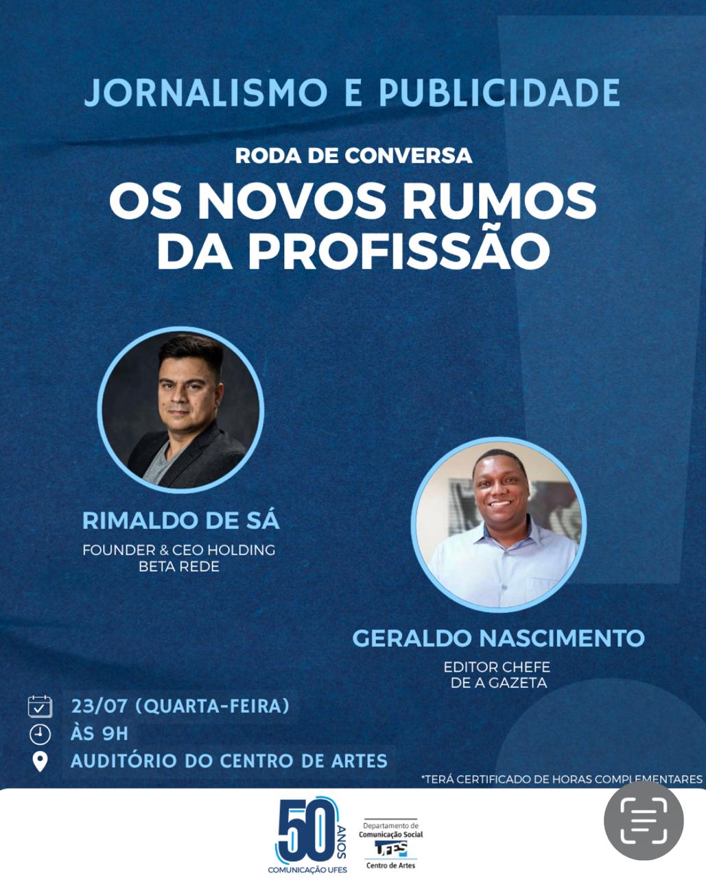 Cartaz de divulgação do evento