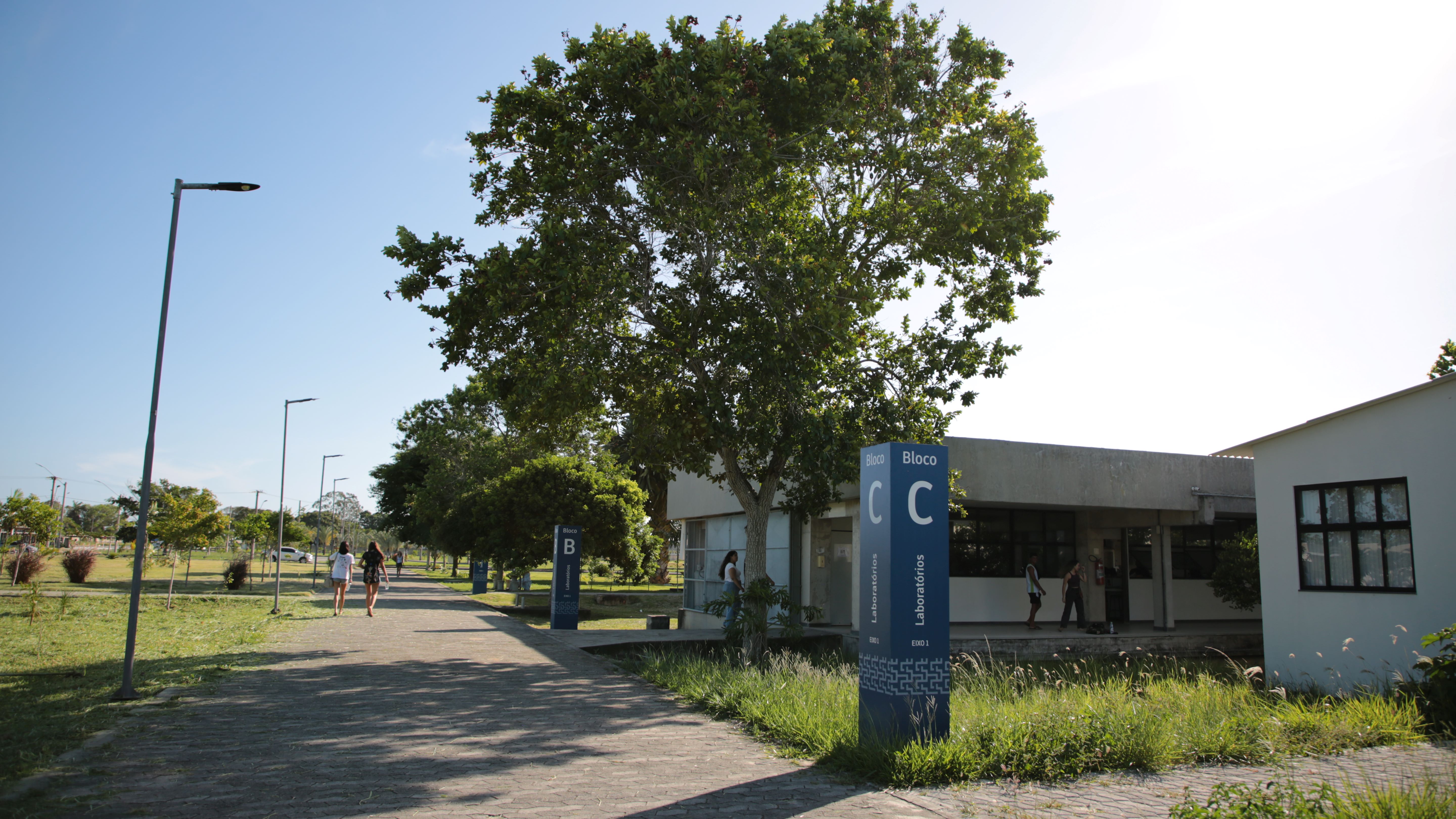 Vista geral do campus de São Mateus