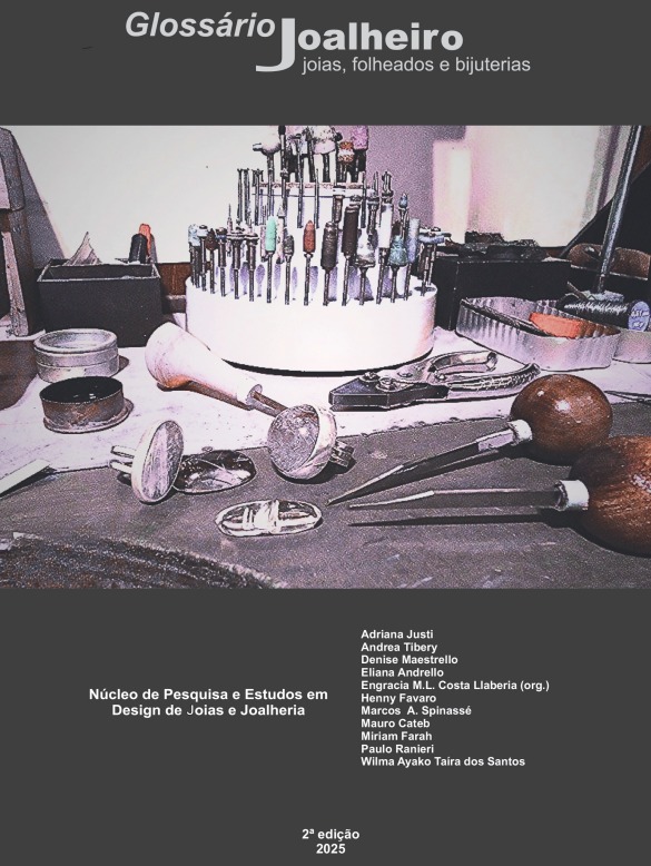 Capa do livro Glossário Joalheiro: Joias, Folheados e Bijuterias