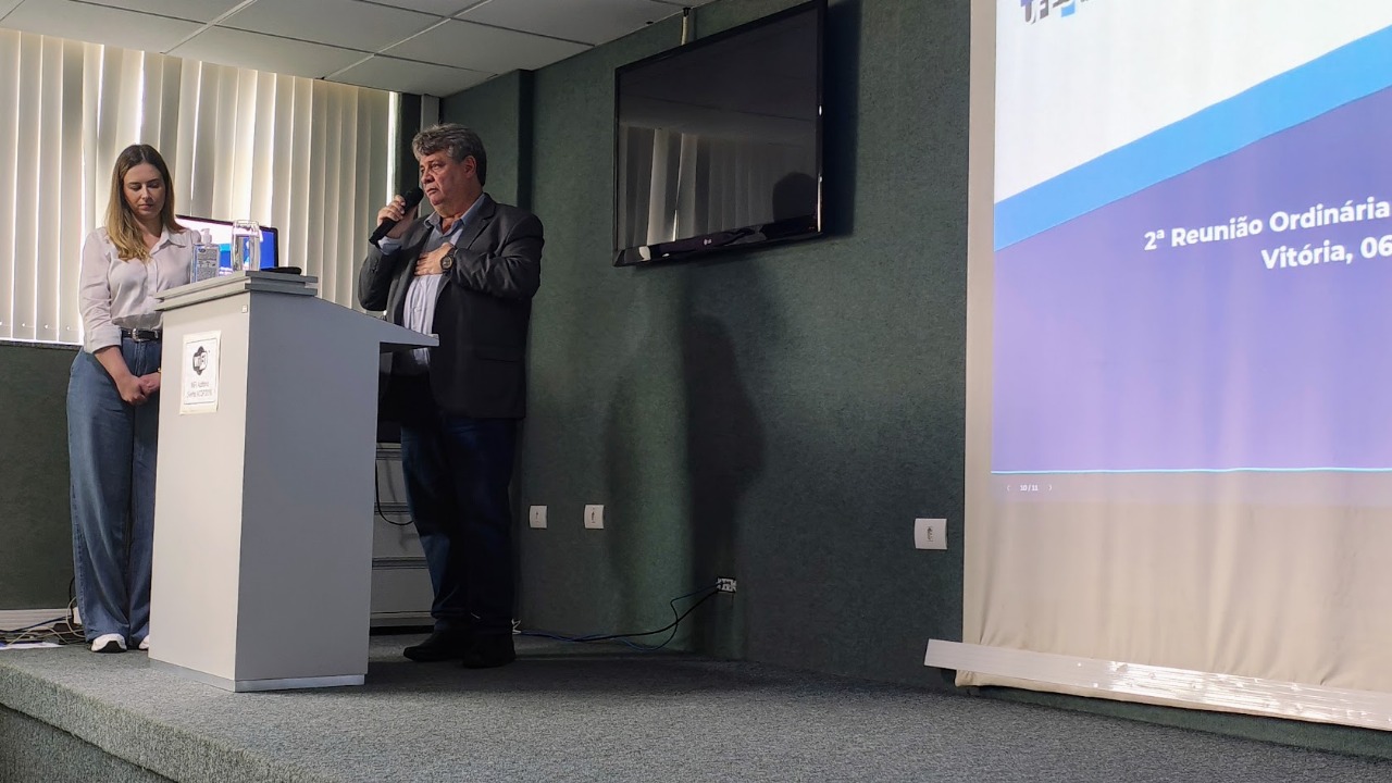 Reitor Eustáquio de Castro na 2ª Reunião Ordinária da Regional Sudeste do Fórum Nacional de Pró-Reitores de Planejamento e Administração das Instituições Federais de Ensino Superior (FORPLAD)