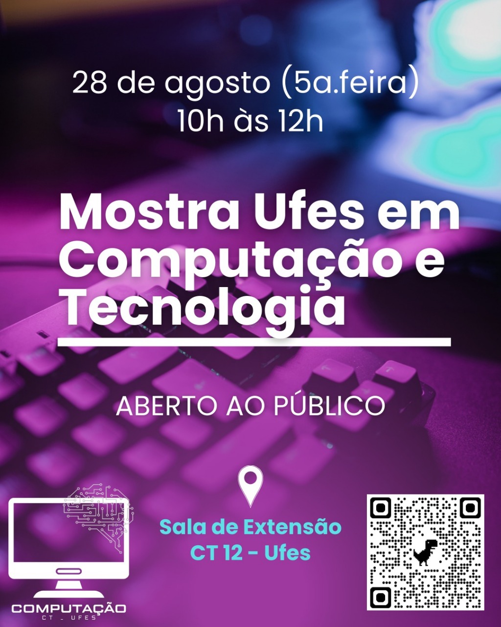 Cartaz de divulgação do evento