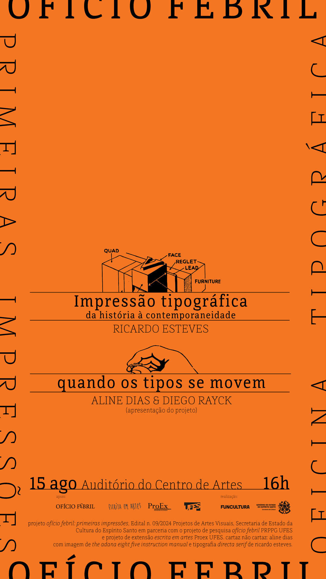 Cartaz de divulgação do evento