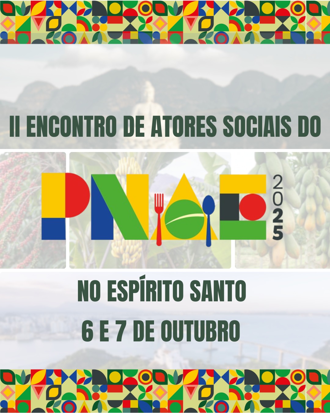 Cartaz de divulgação do evento