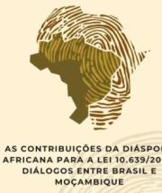 Cartaz de divulgação do Seminário: Diálogos entre Brasil e Moçambique