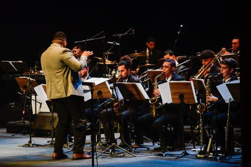 Foto da Vale Música Jazz Band em uma apresentação