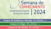 Cartaz de divulgação da Semana do Conhecimento