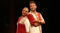Atores Heloísa Périssé e Marcelo Serrado