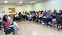 foto dos participantes em uma aula do curso
