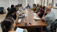 Reunião entre gestores da Ufes e lideranças indígenas