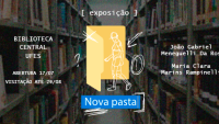 Cartaz de divulgação da exposição Nova Pasta