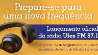 Cartaz de divulgação do evento de inauguração