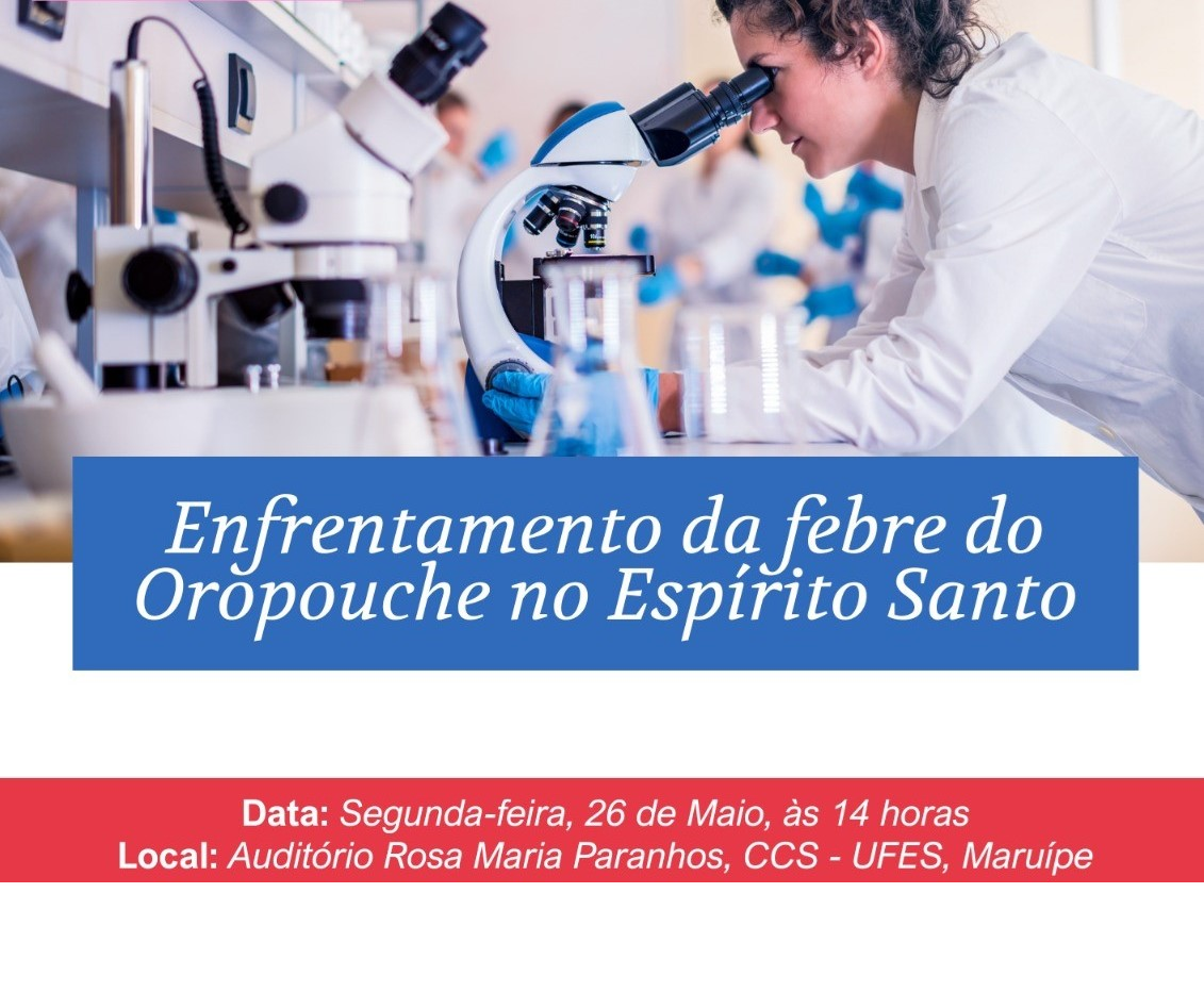 Cartaz de divulgação do evento de lançamento