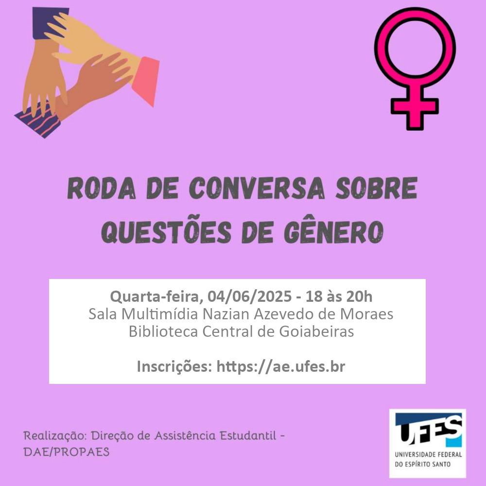 Cartaz de divulgação do evento