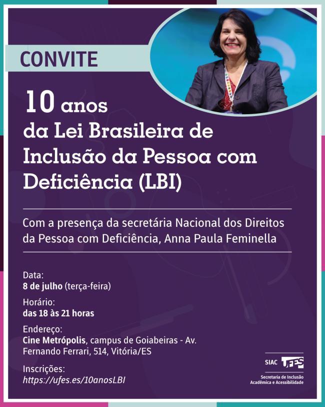 Cartaz de divulgação do evento