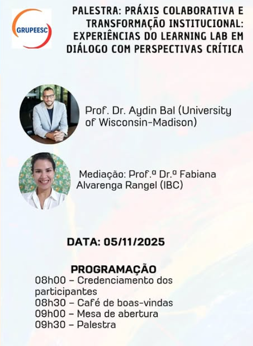 Cartaz de divulgação do evento