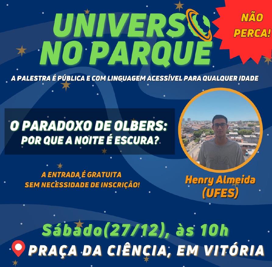 Cartaz de divulgação do evento