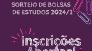 Sorteio de bolsas de estudos Sorteio de bolsas de estudos