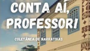 Imagem da capa do livro. A foto é de uma rua de paralelepípedos e de um casario antigo