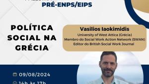 Cartaz de divulgação com informações sobre o evento