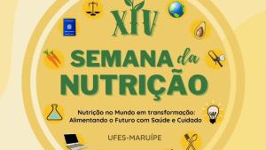 Cartaz da XIV Semana da Nutrição