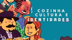 Capa do livro, onde há figuras desenhadas de pessoas de cores, idades e gênero diversos, vestidas de várias formas