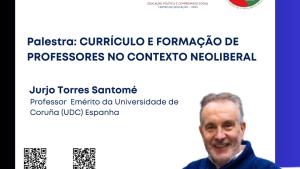 Imagem de divulgação do evento com o QR Code para inscrições