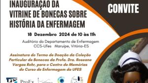 Convite para inauguração da vitrine Convite para inauguração da vitrine