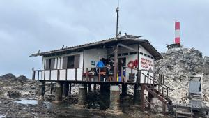 Estação científica já existente no arquipélago Estação científica já existente no arquipélago