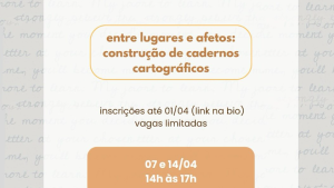 Cartaz de divulgação da oficina
