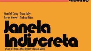 Cartaz de divulgação do evento com o nome do filme
