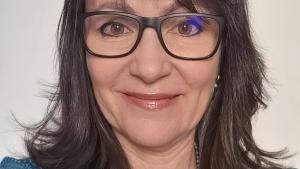 Foto da professora Kyria Finardi