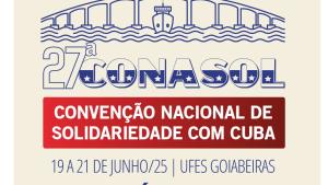 Cartaz de divulgação da 27ª Conasol