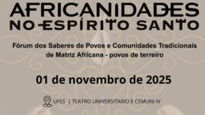 Cartaz de divulgação do evento